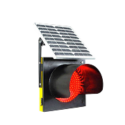 Solar Traffic Blinker Light